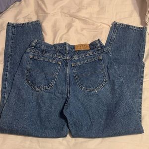 Lee Riders high rise blue jeans